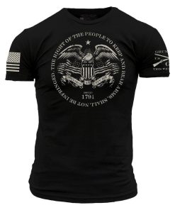Grunt Style Tshirt - 2A Rights T-Shirt - Black 