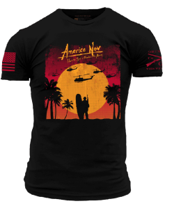 Grunt Style Tshirt - America Now T-Shirt - Black 