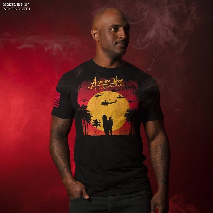 Grunt Style Tshirt - America Now T-Shirt - Black