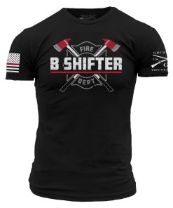 Grunt Style Tshirt - B Shifter T-Shirt - Black 