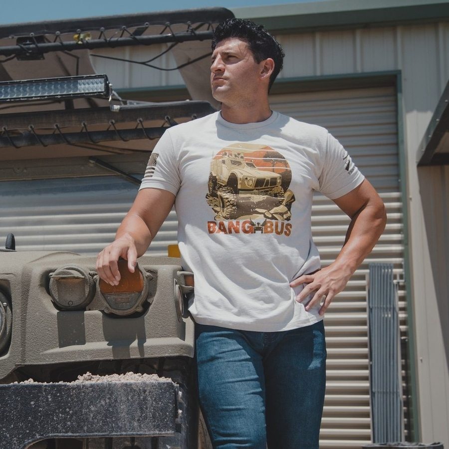 Grunt Style Tshirt - Bang Bus T-Shirt - Sand