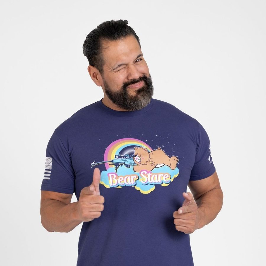 Grunt Style Tshirt - Bear Stare T-Shirt - Future Dusk