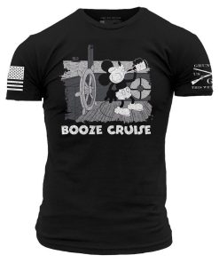 Grunt Style Tshirt - Booze Cruise T-Shirt - Black 