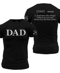 Grunt Style Tshirt - Dad Defined T-Shirt - Black 