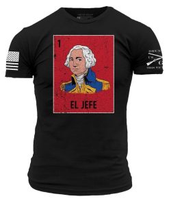 Grunt Style Tshirt - El Jefe T-Shirt - Black 
