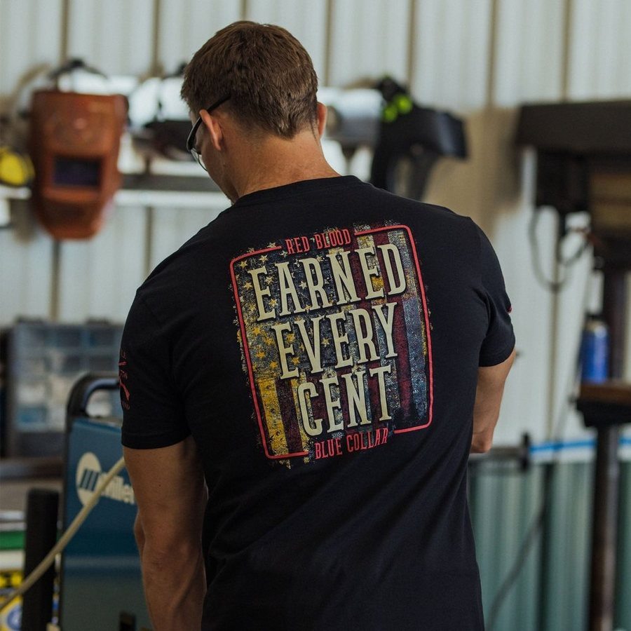 Grunt Style Tshirt - Every Cent T-Shirt - Black