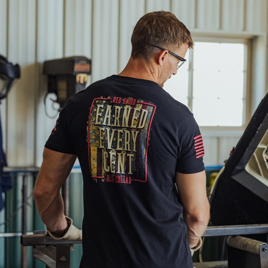 Grunt Style Tshirt - Every Cent T-Shirt - Black