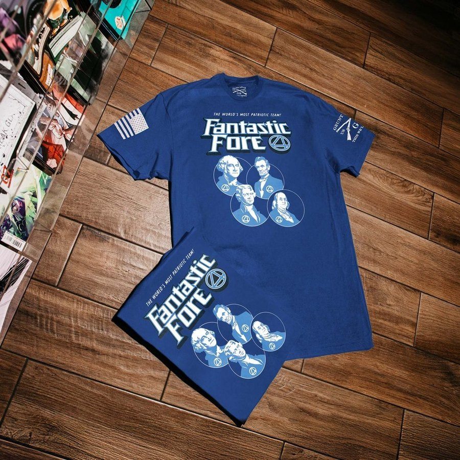 Grunt Style Tshirt - Fantastic Fore Edition T-Shirt - Royal