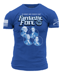 Grunt Style Tshirt - Fantastic Fore Edition T-Shirt - Royal 