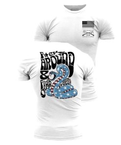 Grunt Style Tshirt - F*ck Around & Find Out T-Shirt - White 