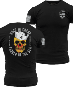 Grunt Style Tshirt - Forged In The Sea T-Shirt - Black 