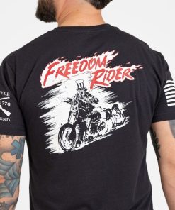 Grunt Style Tshirt - Freedom Rider T-Shirt - Black 