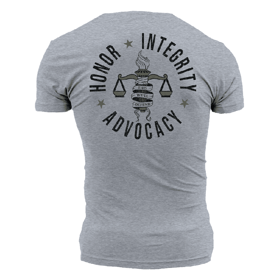 Grunt Style Tshirt - Grunt Style Foundation Advocacy T-Shirt - Dark Heather Gray