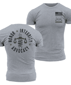 Grunt Style Tshirt - Grunt Style Foundation Advocacy T-Shirt - Dark Heather Gray 