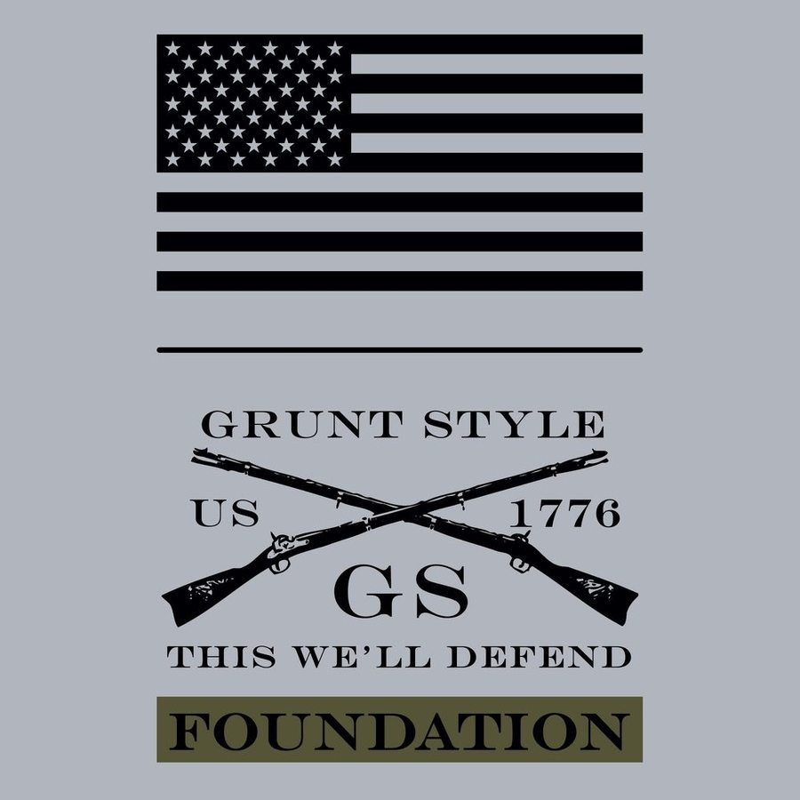 Grunt Style Tshirt - Grunt Style Foundation Advocacy T-Shirt - Dark Heather Gray