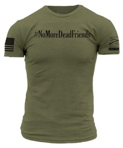 Grunt Style Tshirt - Grunt Style Foundation No More T-Shirt - Military Green 