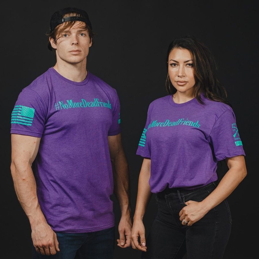 Grunt Style Tshirt - Grunt Style Foundation No More T-Shirt - Purple Rush