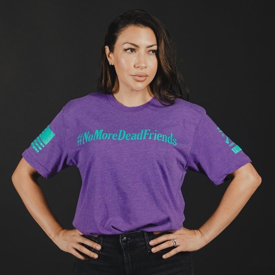 Grunt Style Tshirt - Grunt Style Foundation No More T-Shirt - Purple Rush