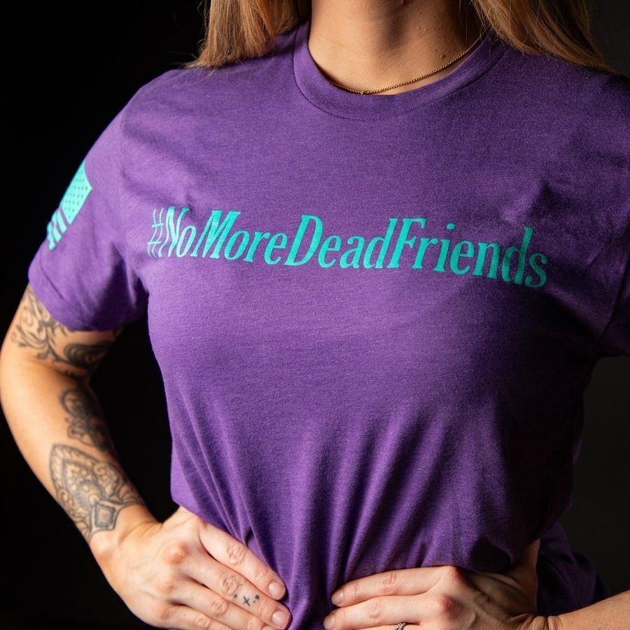 Grunt Style Tshirt - Grunt Style Foundation No More T-Shirt - Purple Rush