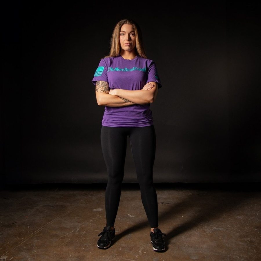 Grunt Style Tshirt - Grunt Style Foundation No More T-Shirt - Purple Rush