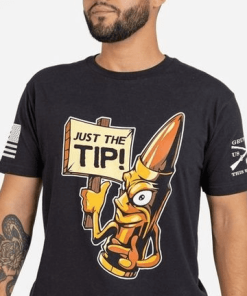 Grunt Style Tshirt - Just The Tip T-Shirt - Black 