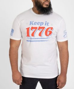 Grunt Style Tshirt - Keep It 1776 T-Shirt - White 