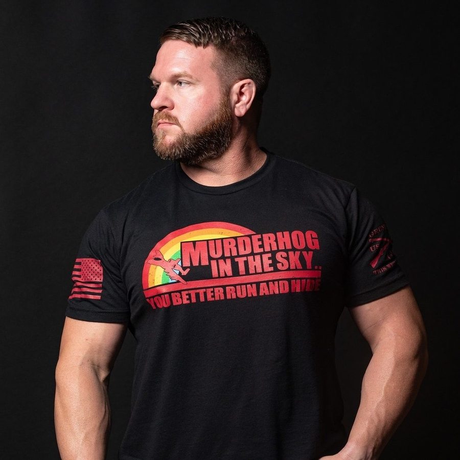 Grunt Style Tshirt - Murderhog T-Shirt - Black