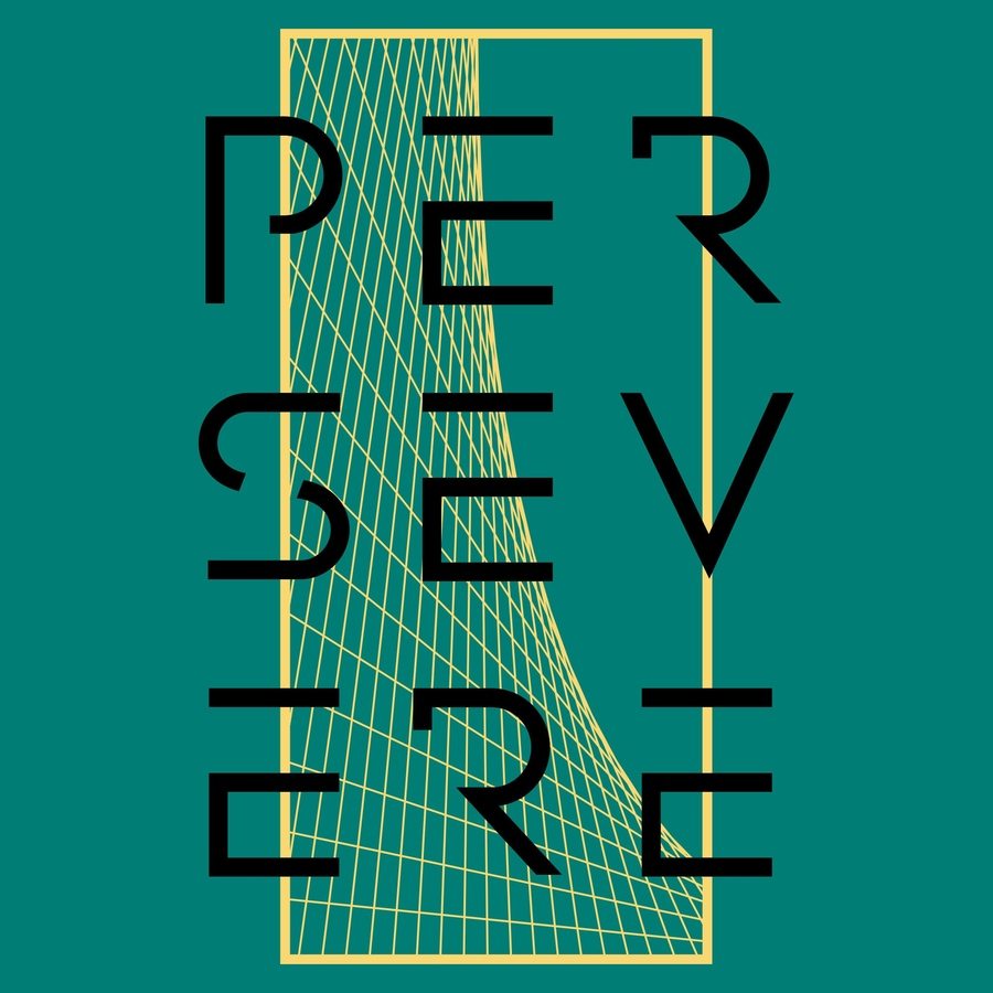 Grunt Style Tshirt - Never Quit T-Shirt - Heather Aqua