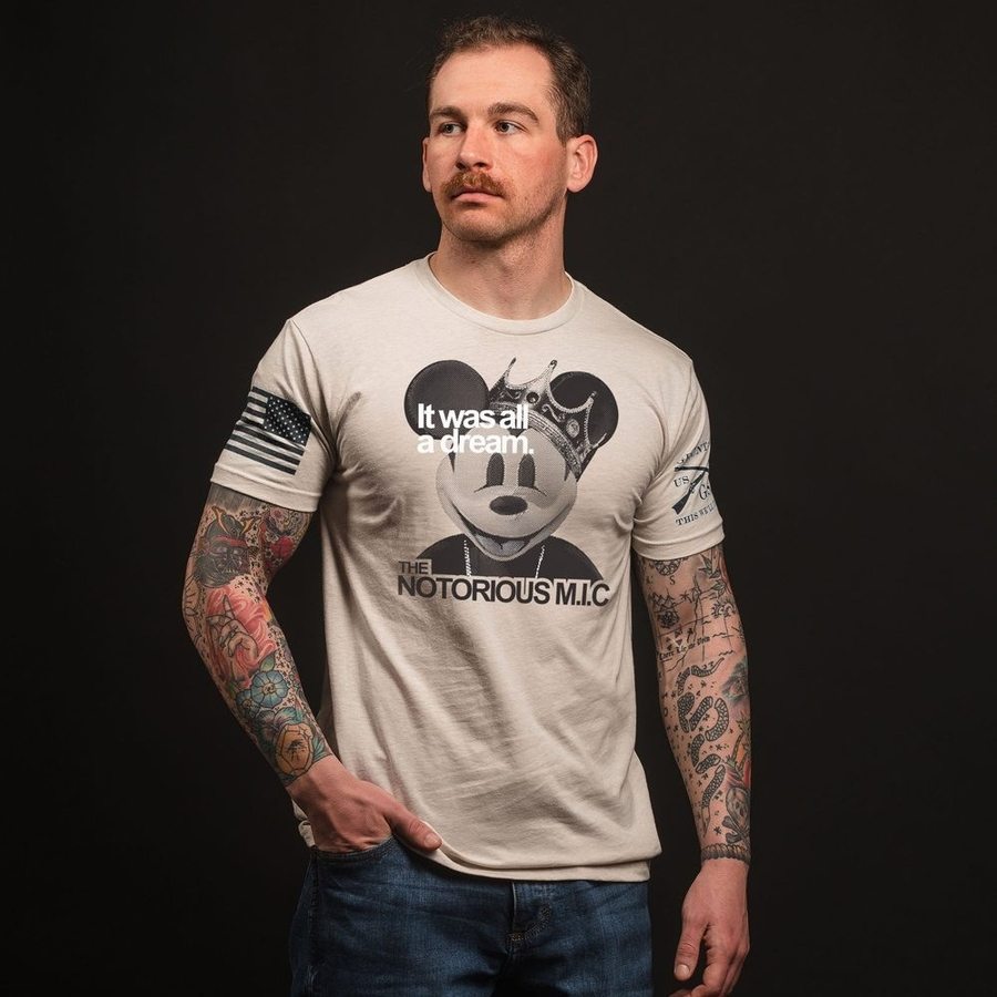 Grunt Style Tshirt - Notorious M.I.C. T-Shirt - Sand