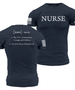 Grunt Style Tshirt - Nurse Defined T-Shirt - Midnight Navy 