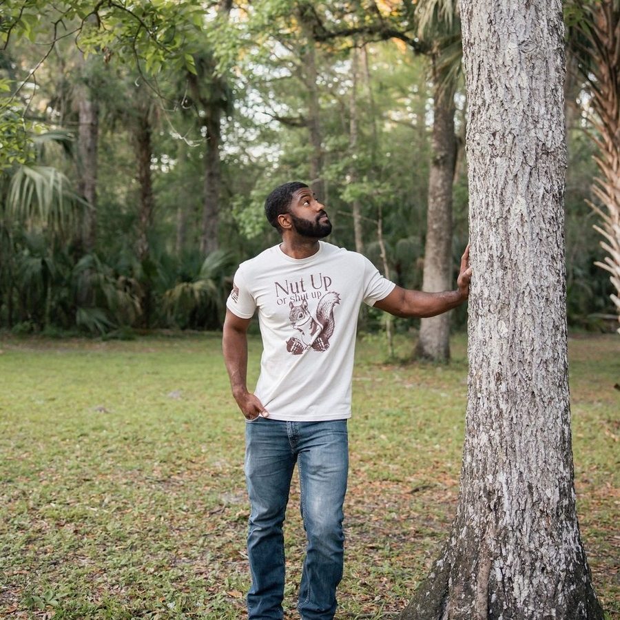 Grunt Style Tshirt - Nut Up Or Shut Up T-Shirt - Sand