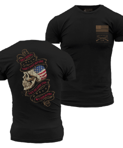 Grunt Style Tshirt - One Life T-Shirt - Black 