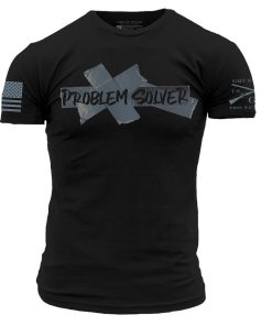 Grunt Style Tshirt - Problem Solver T-Shirt - Black 
