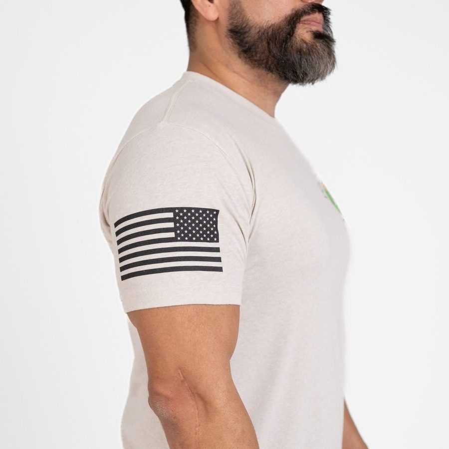 Grunt Style Tshirt - Rattle & Resist T-Shirt - Sand