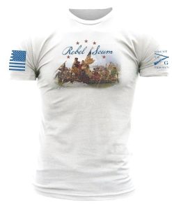 Grunt Style Tshirt - Rebel Scum T-Shirt - White 