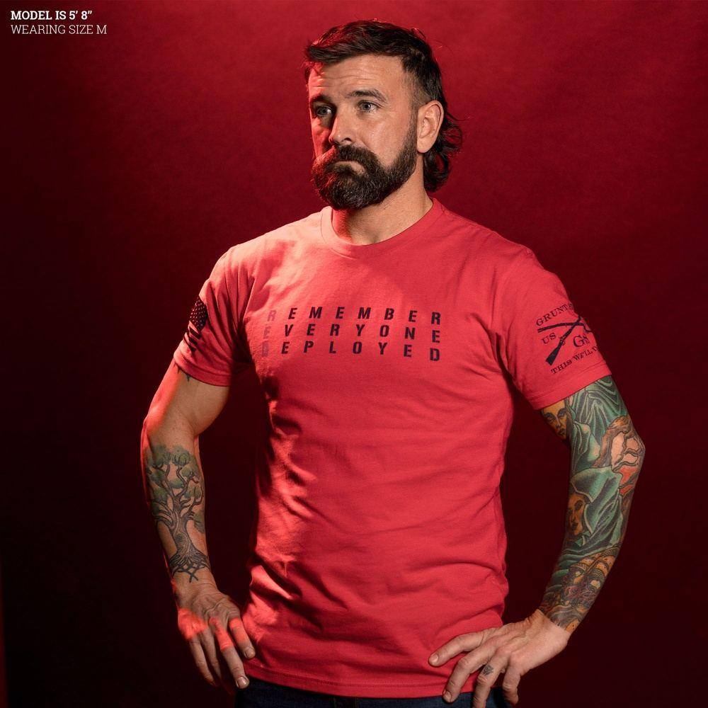Grunt Style Tshirt - RED Friday T-Shirt - Red