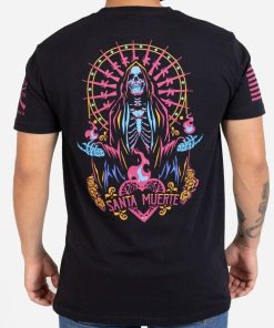 Grunt Style Tshirt - Santa Muerte T-Shirt - Black 