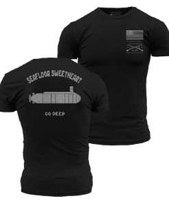 Grunt Style Tshirt - Seafloor Sweetheart T-Shirt - Black 