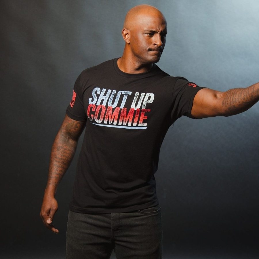 Grunt Style Tshirt - Shut Up Commie T-Shirt - Black