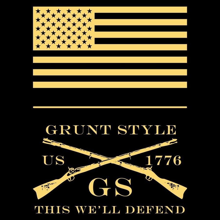 Grunt Style Tshirt - Sic Semper T-Shirt - Black