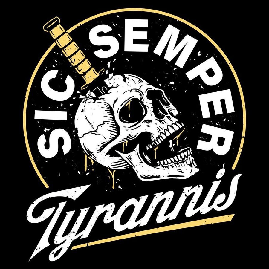 Grunt Style Tshirt - Sic Semper T-Shirt - Black