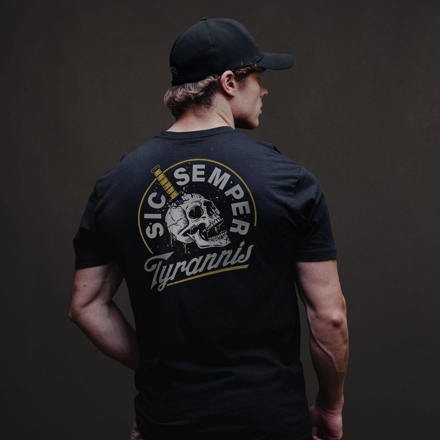 Grunt Style Tshirt - Sic Semper T-Shirt - Black