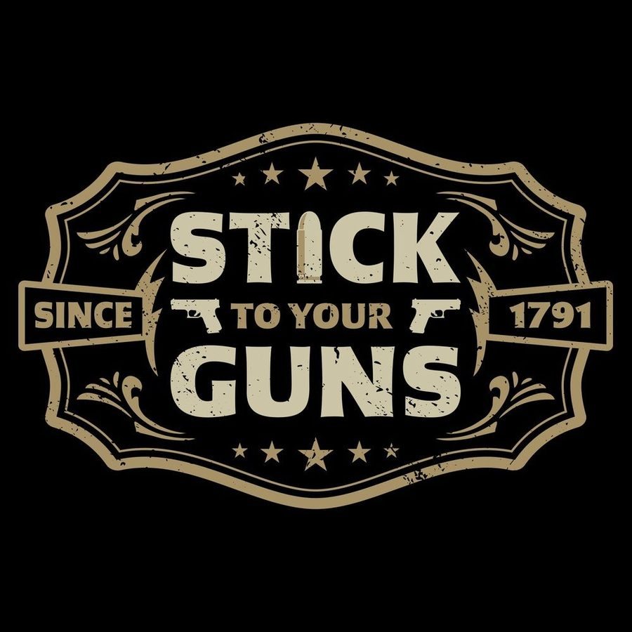 Grunt Style Tshirt - Stick To Your Guns T-Shirt - Black