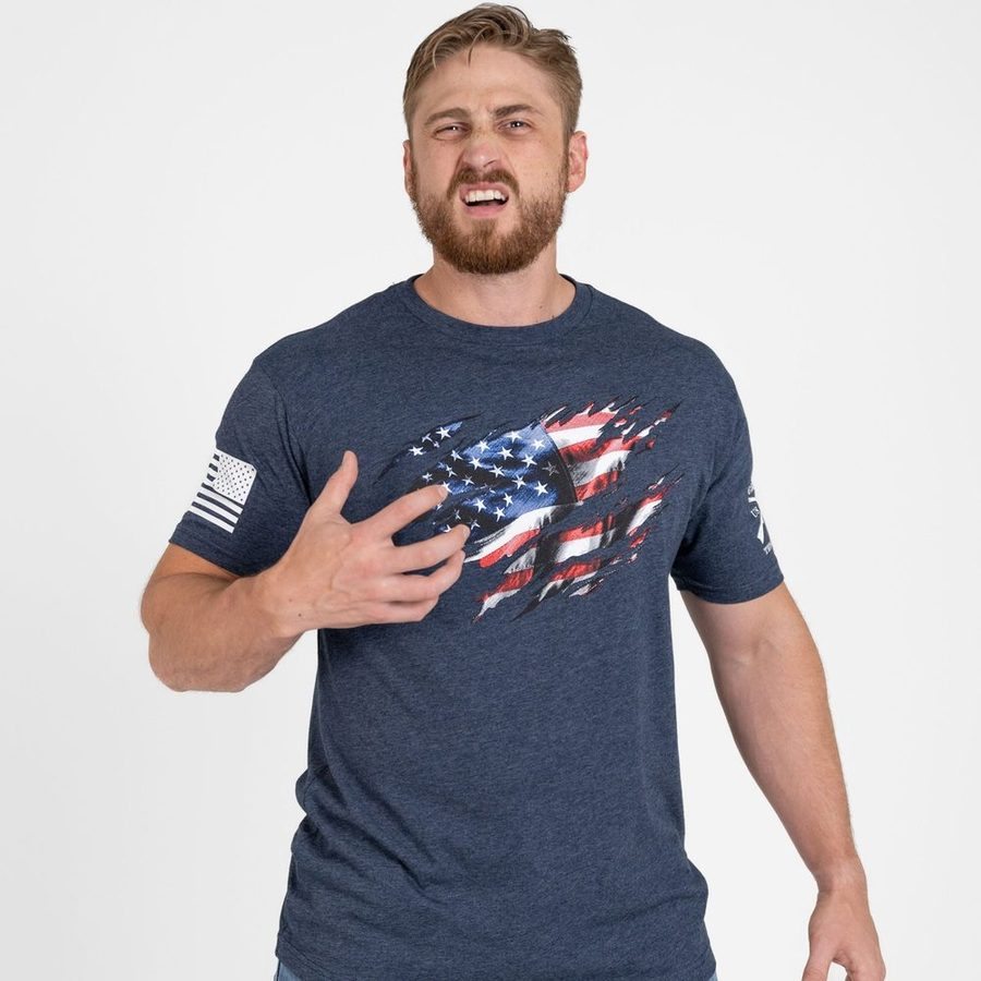 Grunt Style Tshirt - Still Standing T-Shirt - Midnight Navy