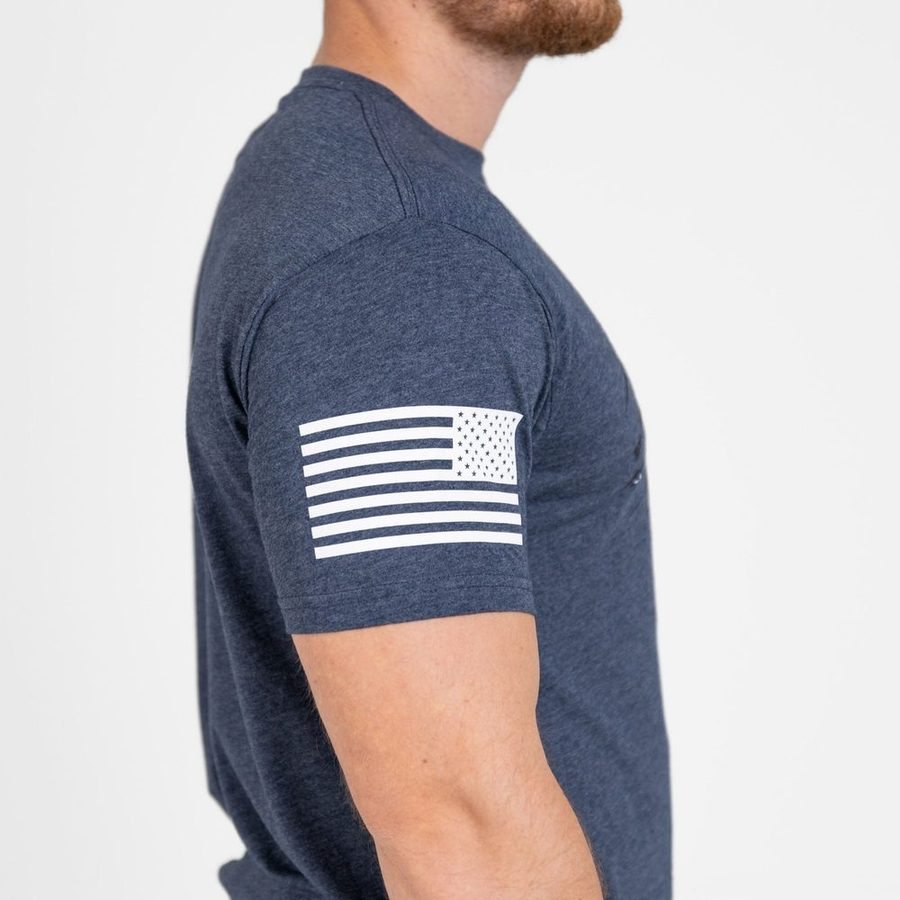 Grunt Style Tshirt - Still Standing T-Shirt - Midnight Navy