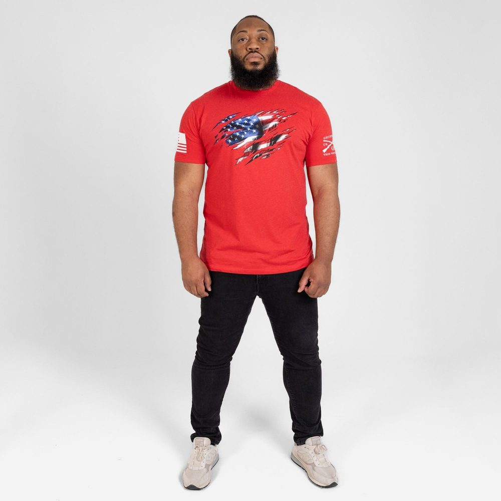 Grunt Style Tshirt - Still Standing T-Shirt - Red