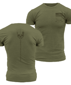Grunt Style Tshirt - Strength Through Suffering T-Shirt - Military Green 