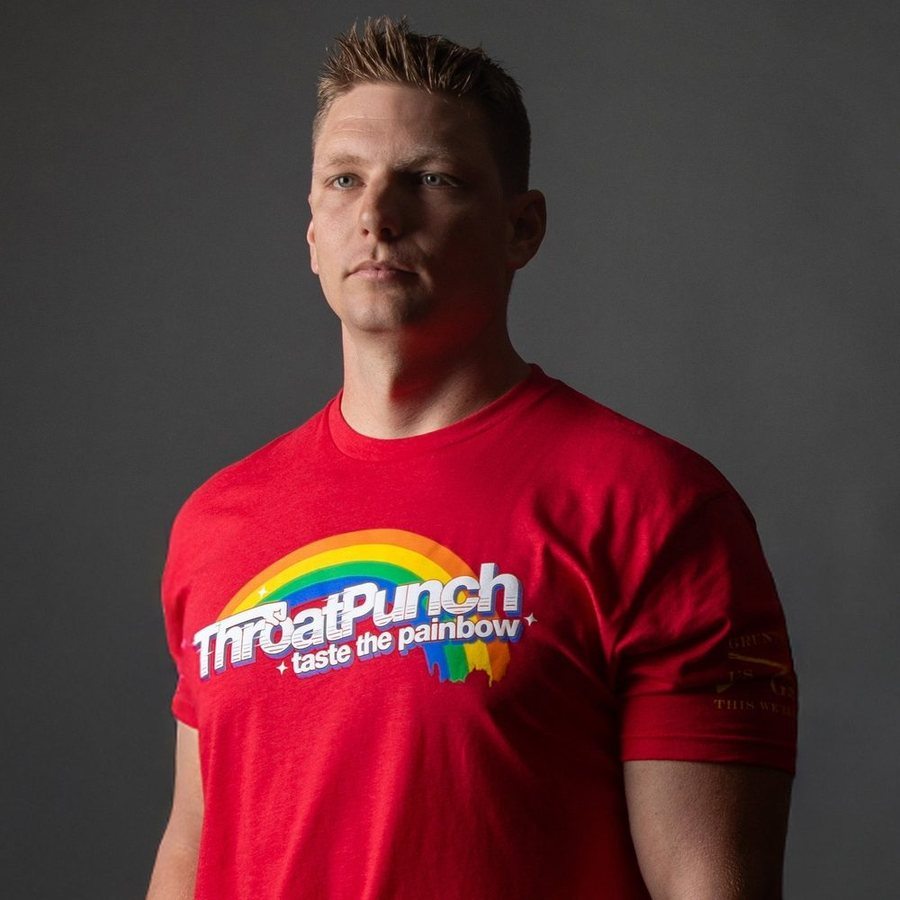 Grunt Style Tshirt - Taste The Painbow T-Shirt - Red