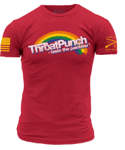 Grunt Style Tshirt - Taste The Painbow T-Shirt - Red 