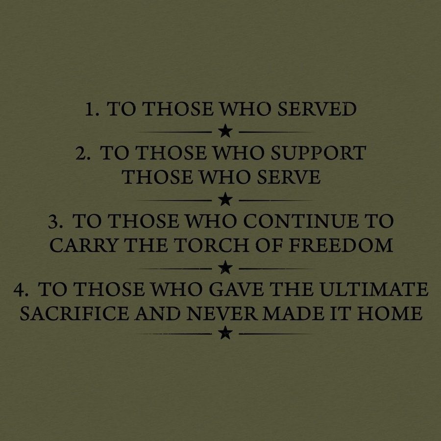 Grunt Style Tshirt - The Four Toast Salute T-Shirt - Military Green